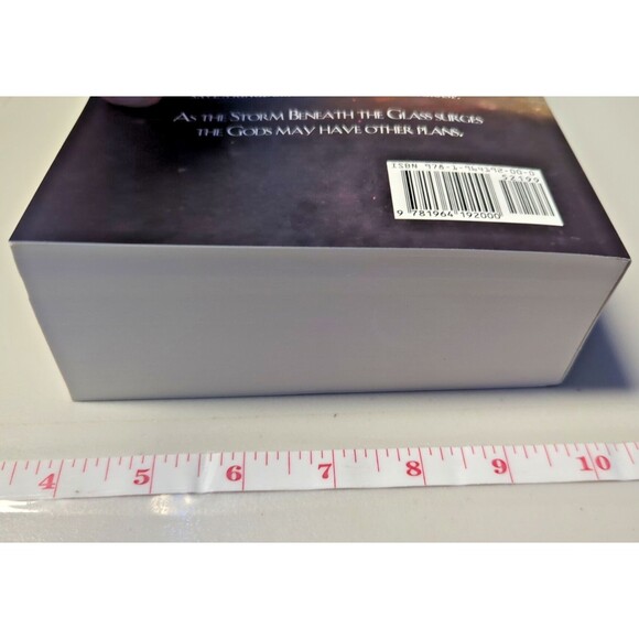 **SIGNED** The Storm Beneath the Glass – The Ultideic Prophecies (Paperback) - Picture 6 of 7